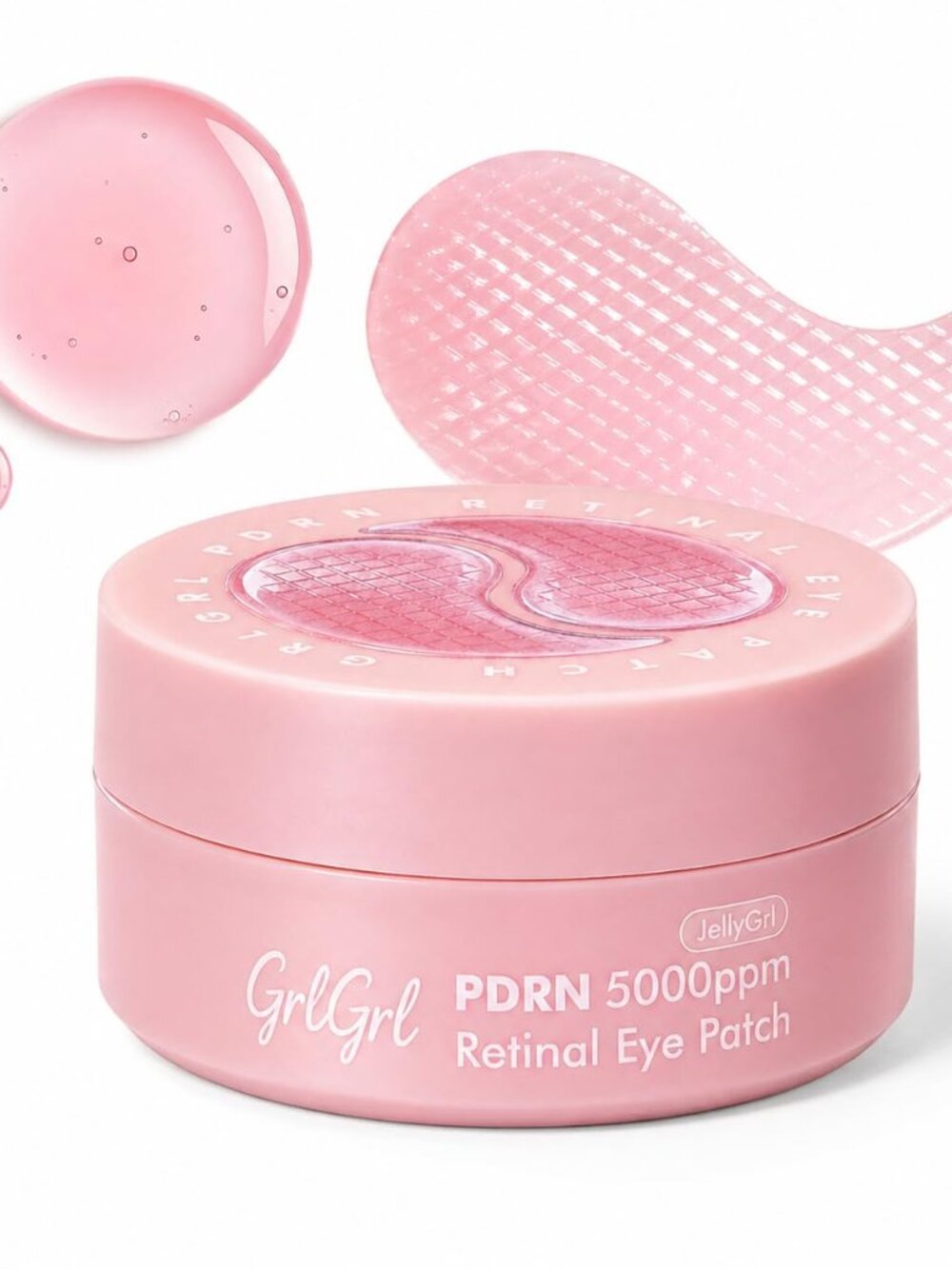 GrlGrl PDRN 5000ppm Retinal Eye Patch 60pcs NEW